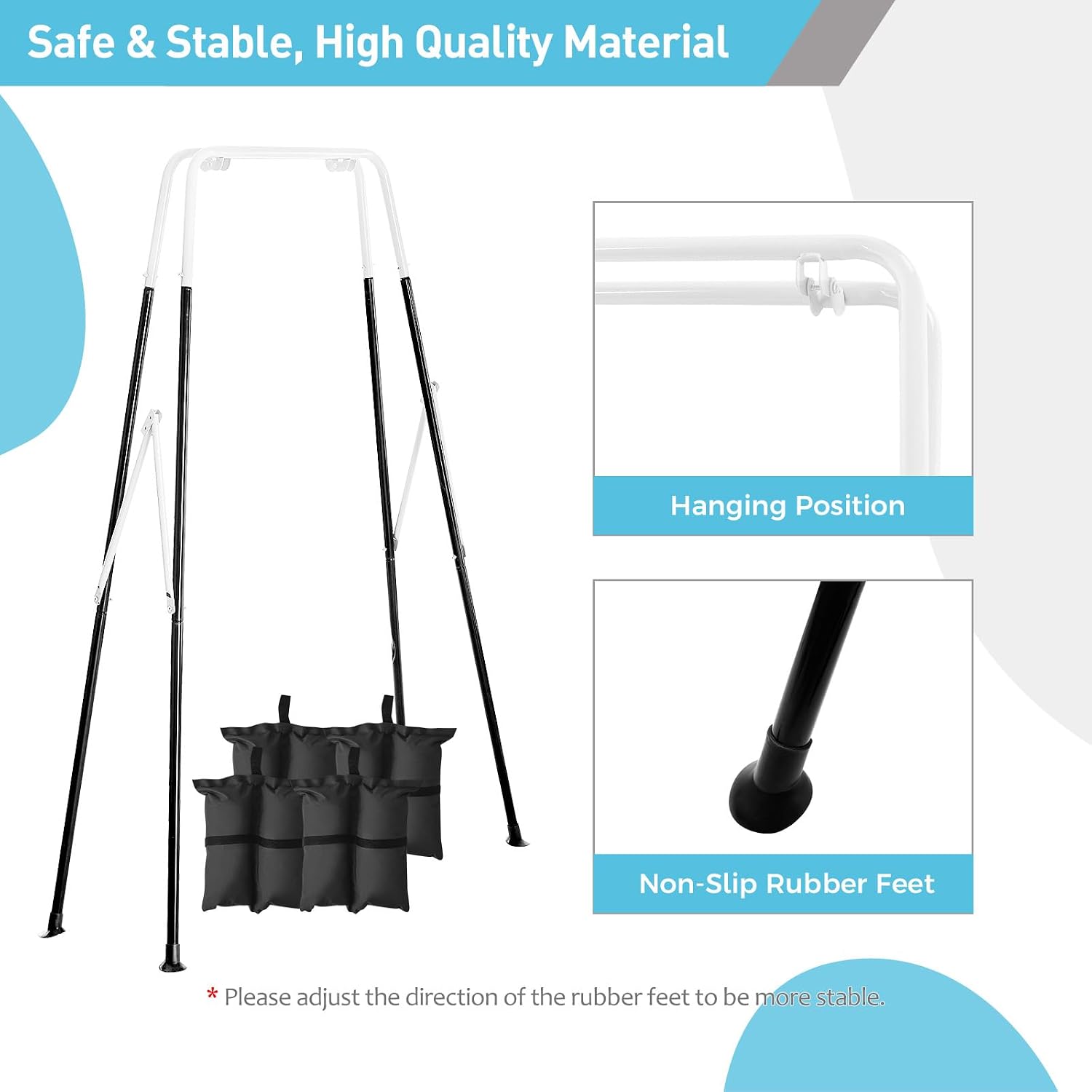 Stand Ayunan Lipat untuk Anak  - Kids Outdoor Hammock Chair ulasan dan harga