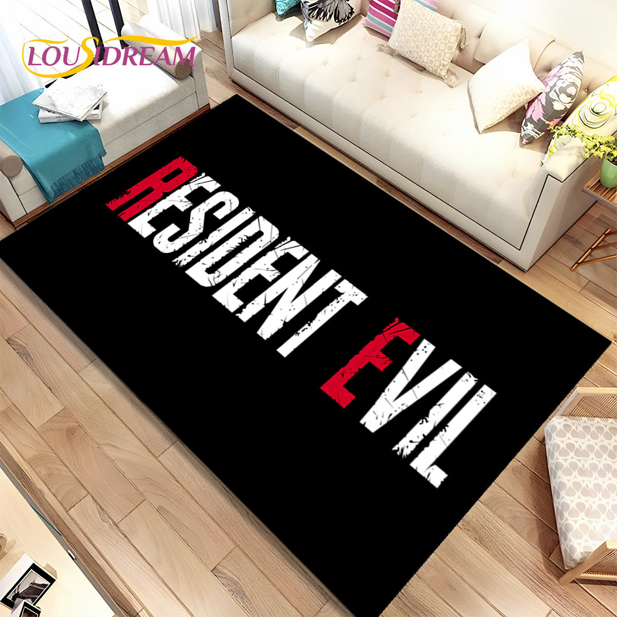 3D r-resident Evil Games Gamer - Kids Outdoor Mat Waterproof ulasan dan harga