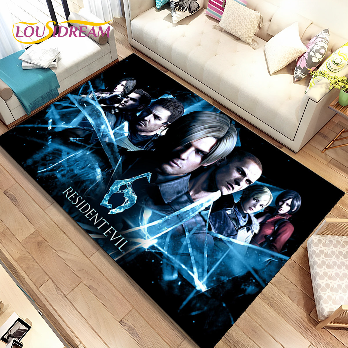 3D r-resident Evil Games Gamer - Kids Outdoor Mat Waterproof ulasan dan harga