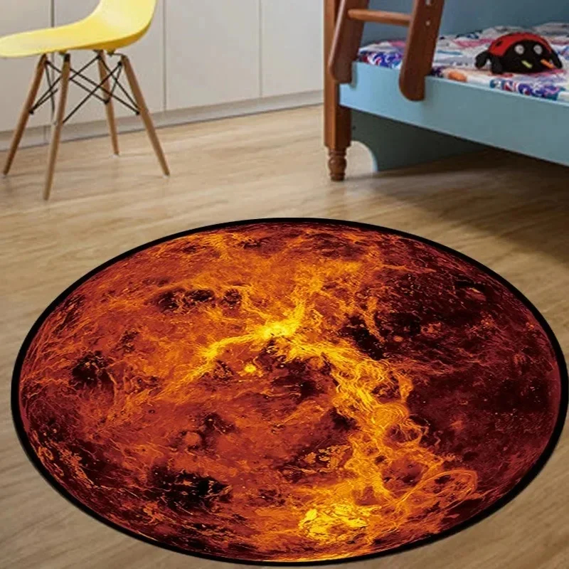 Karpet Bulat Realistis 3D VIKA - Kids Outdoor Mat Waterproof ulasan dan harga