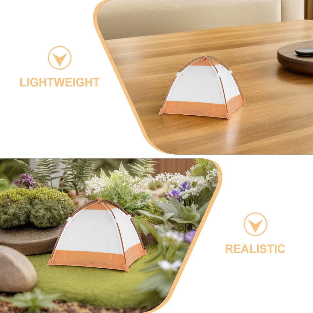 Tenda Miniatur Skala 1:12, Per - Kids Outdoor Doll House ulasan dan harga