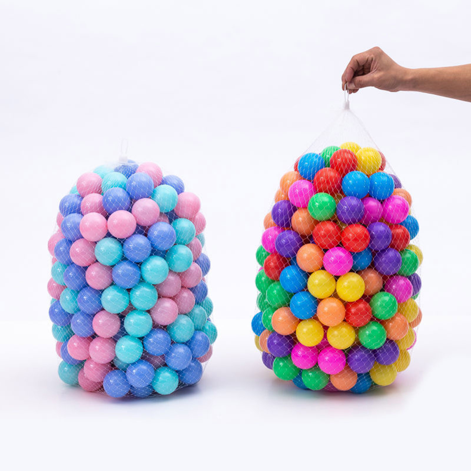 100PCS Bola Plastik Bayi 55MM, - Kids Outdoor Activity Centre ulasan dan harga