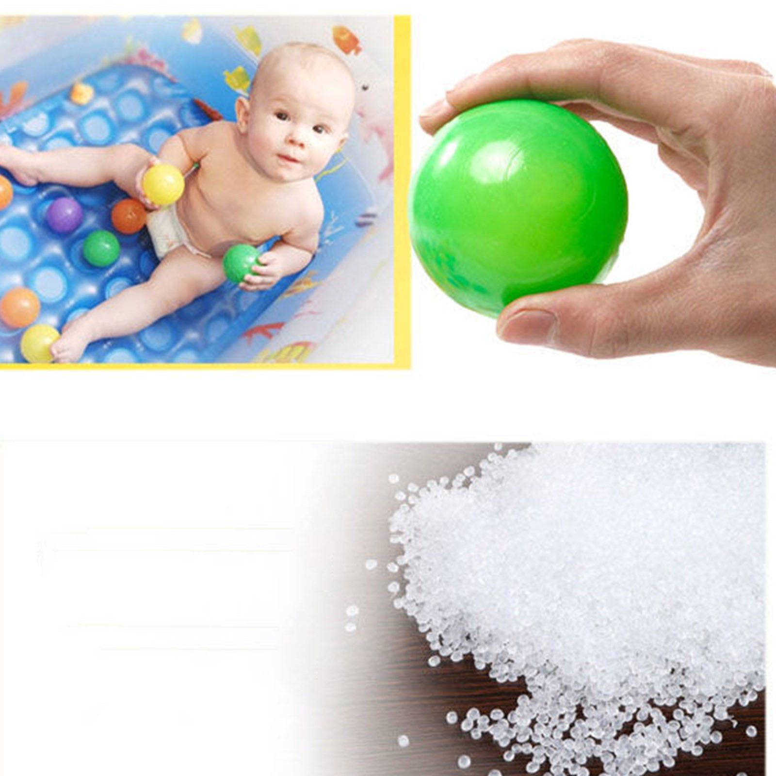100PCS Bola Plastik Bayi 55MM, - Kids Outdoor Activity Centre ulasan dan harga