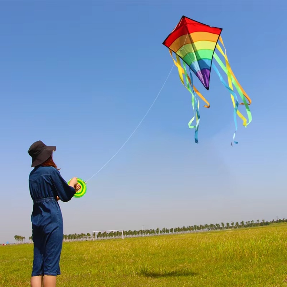 Layang-layang Pelangi Warna-wa - Kite Easy Fly Kids ulasan dan harga