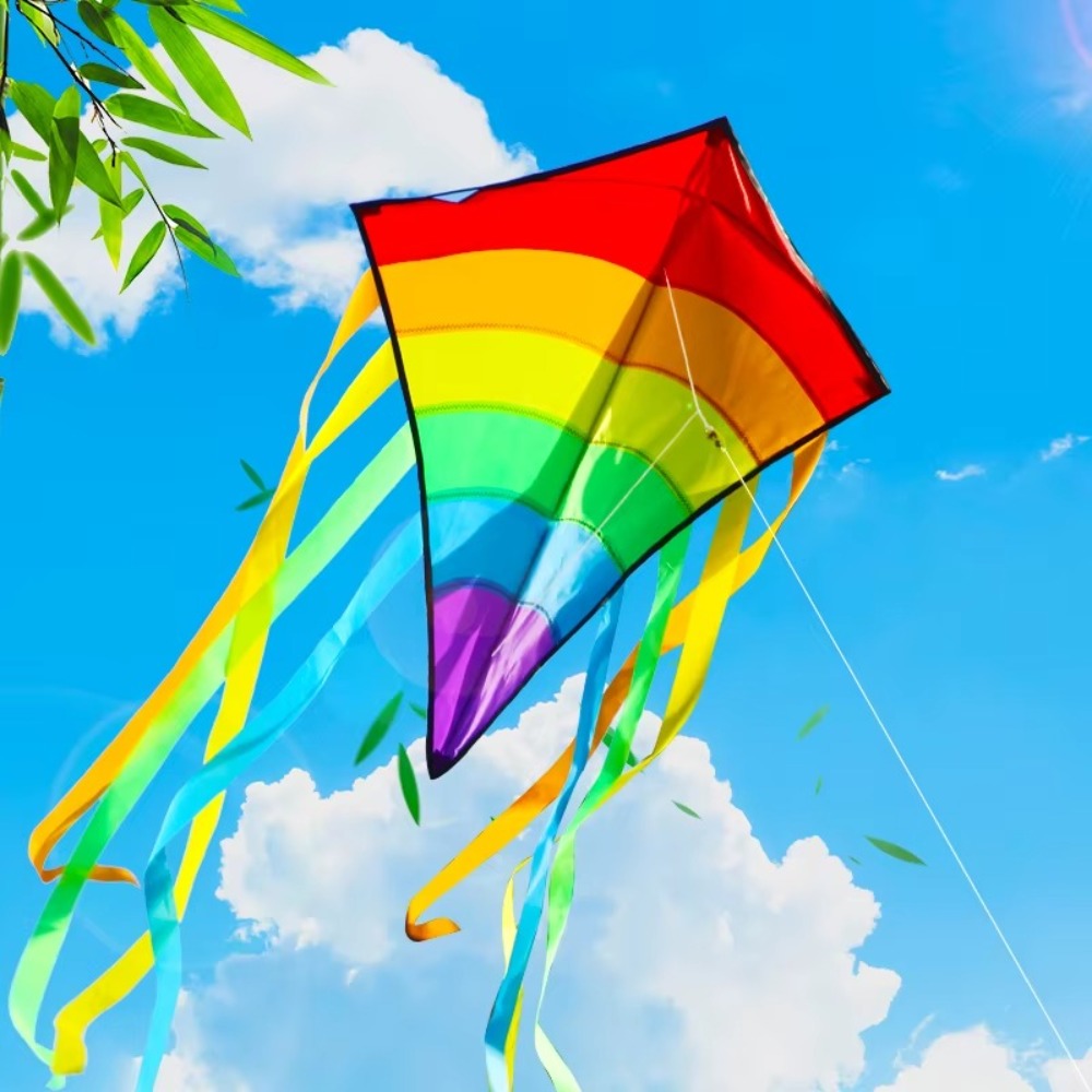 Layang-layang Pelangi Warna-wa - Kite Easy Fly Kids ulasan dan harga