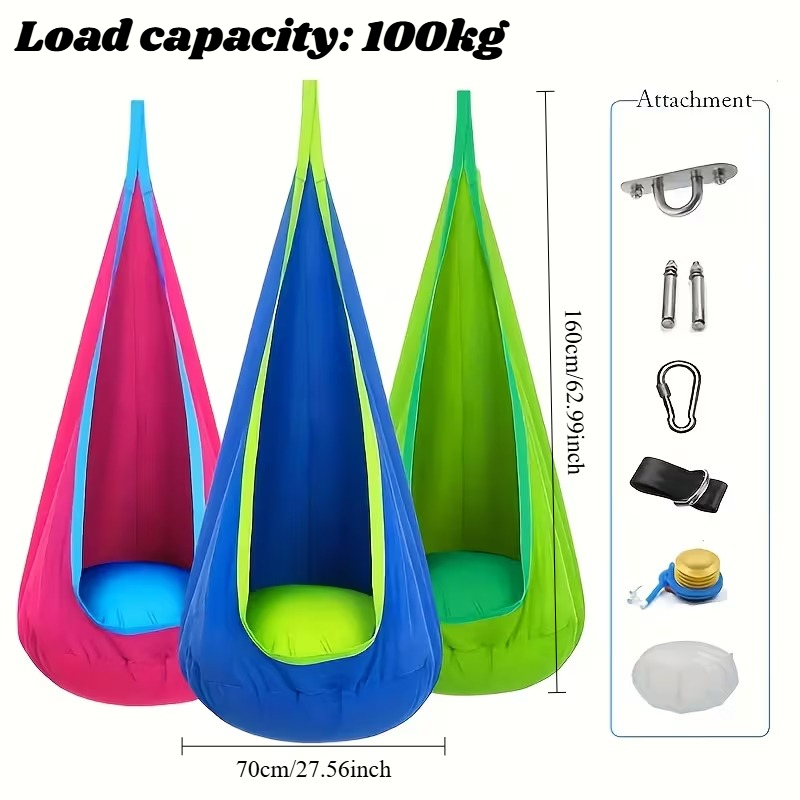 Kursi Gantung Anak Indoor Outd - Kids Outdoor Hammock Chair ulasan dan harga