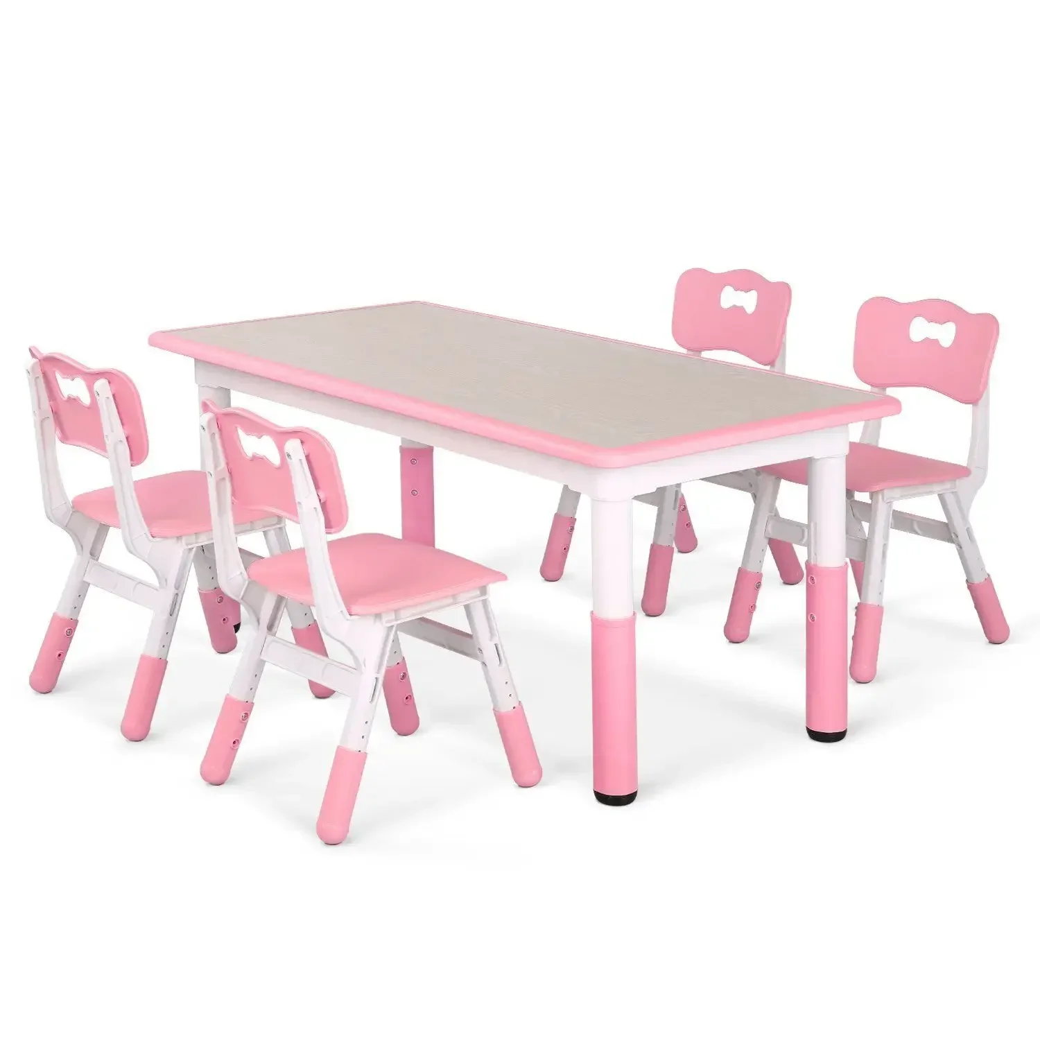Meja Anak dan 4 Kursi Set Ting - Kids Outdoor Table And Chairs ulasan dan harga