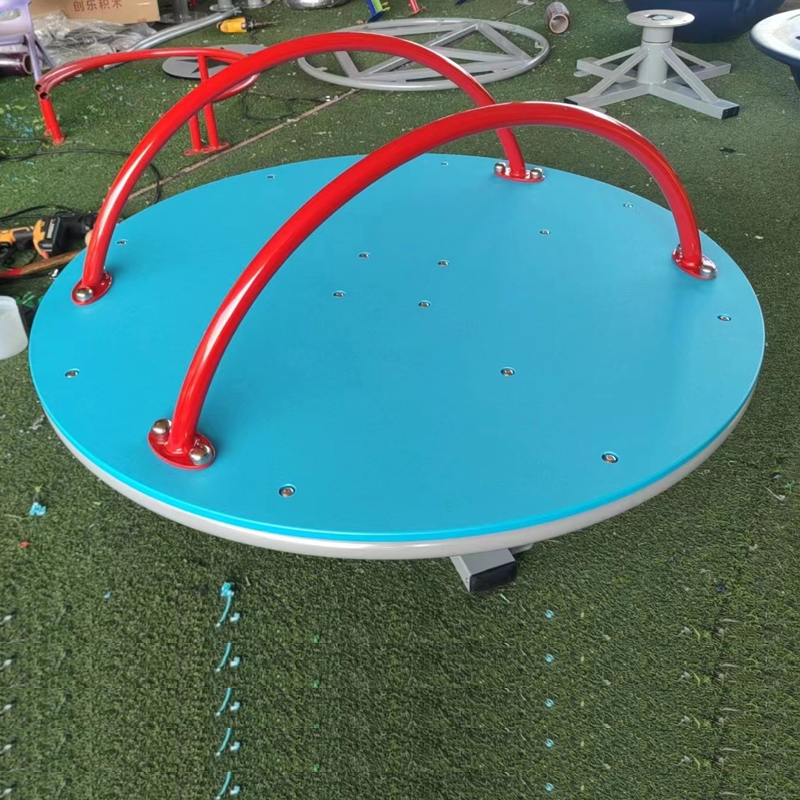 Kursi Putar Taman Bermain Luar - Kids Outdoor Merry Go Round ulasan dan harga