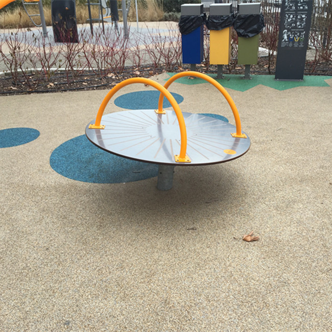 Kursi Putar Taman Bermain Luar - Kids Outdoor Merry Go Round ulasan dan harga