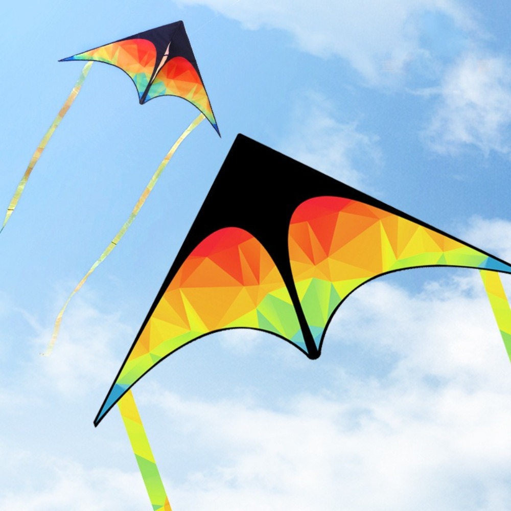 Layang-layang Delta Besar Ekor - Kite Easy Fly Kids ulasan dan harga