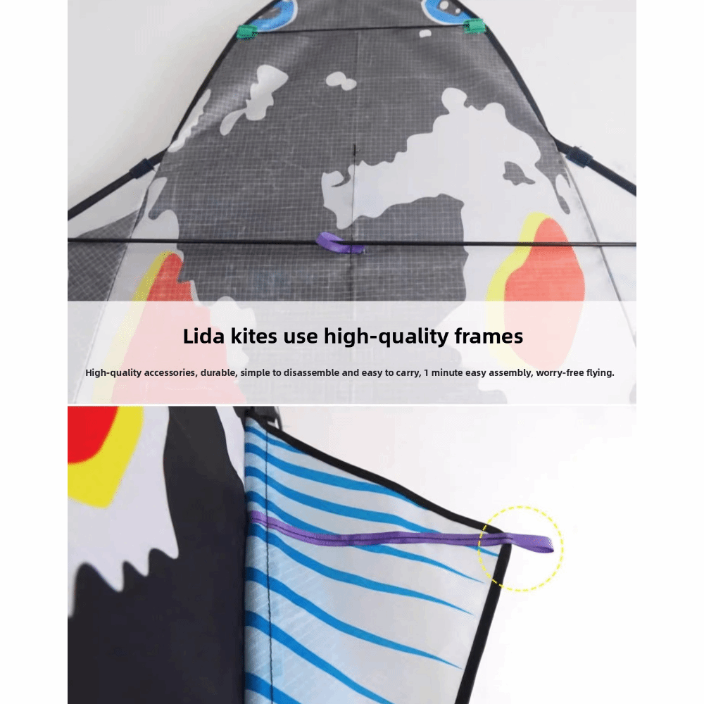 Layang-layang Ikan Besar Mudah - Kite Easy Fly Kids ulasan dan harga