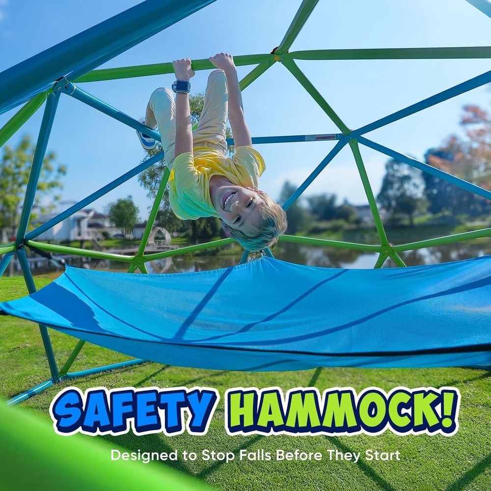 Zupapa10T ClimDome dengan Hamm - Kids Outdoor Dome Climber ulasan dan harga