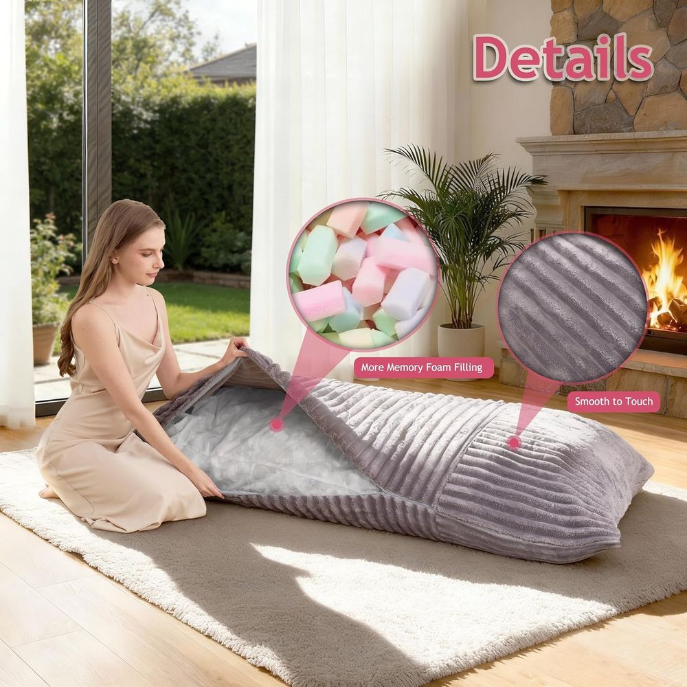 Kursi Bean Bag Busa Memori 3-i - Kids Outdoor Bean Bag Chair ulasan dan harga