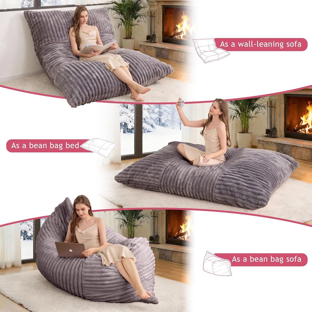 Kursi Bean Bag Busa Memori 3-i - Kids Outdoor Bean Bag Chair ulasan dan harga